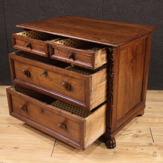 Antique 18th Century Genoese Bambocci Dresser, 1770s For Sale - Image 11 of 13