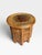 Brown Hand Carved Anglo Indian Hoshiarpur Folding Table, 1950 For Sale - Image 8 of 8