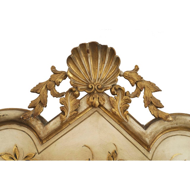 Italian Painted Gilt King Headboard Chairish
