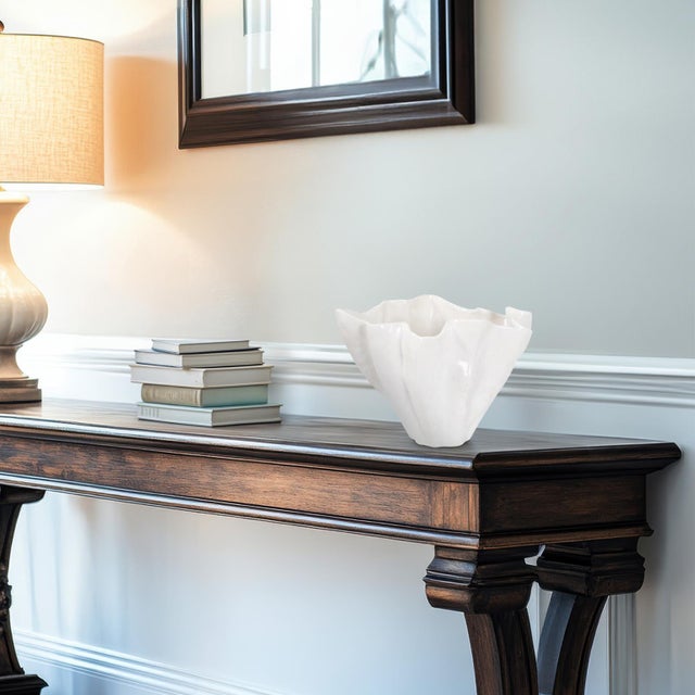 Contemporary Artridge Ruffled Edge Bowl For Sale - Image 3 of 11