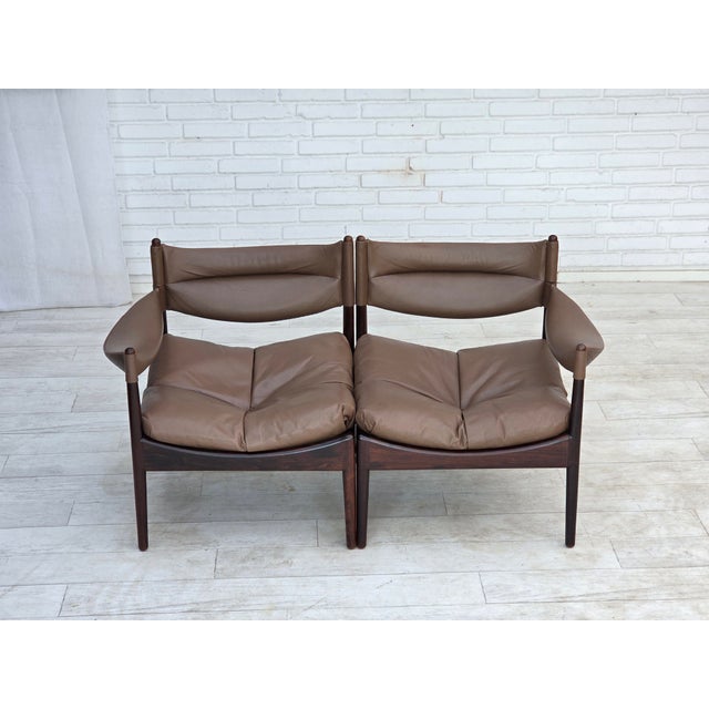 Danish Modus Modular Sofa by Kristian Vedel for Søren Wiladsen, 1974, Set of 3 For Sale - Image 11 of 18