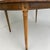 Vintage American Furniture Burl Walnut Oval Expandable Dining Table With 3 Leaves & Original Table Pad For Sale - Image 4 of 13