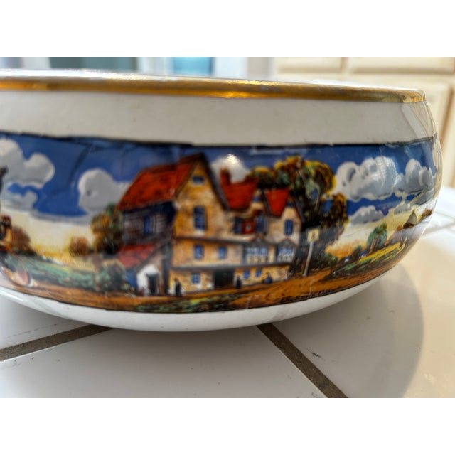 Vintage Falcon Ware Ceramic Bowl "Coaching Days" For Sale In Sacramento - Image 6 of 7