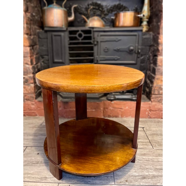 Mid-Century Art Deco Style Coffee Table with Double Tray, 1950s For Sale - Image 3 of 14