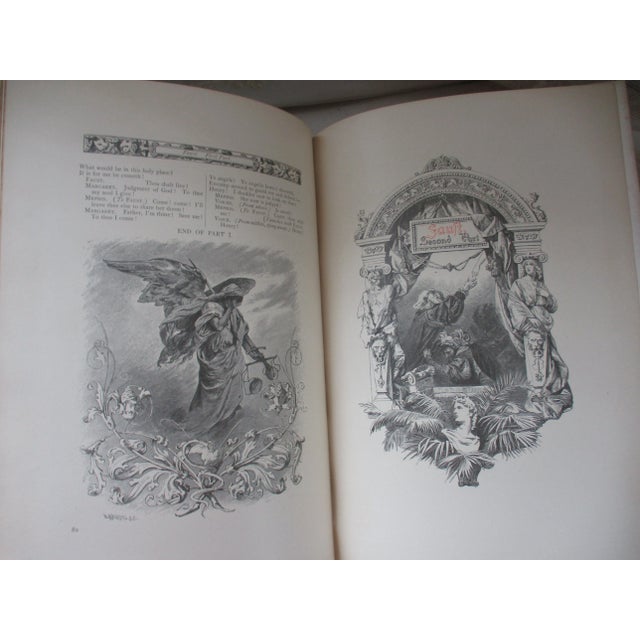 The Works of Goethe 1st Edition 1885 Plublisher George Barrie Illustrated by Best German Artists 4 Volume For Sale - Image 12 of 12