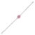 Contemporary Contemporary 18k Gold 1.36 Ct Sapphire Pink Flower Diamond Bracelet For Sale - Image 3 of 10