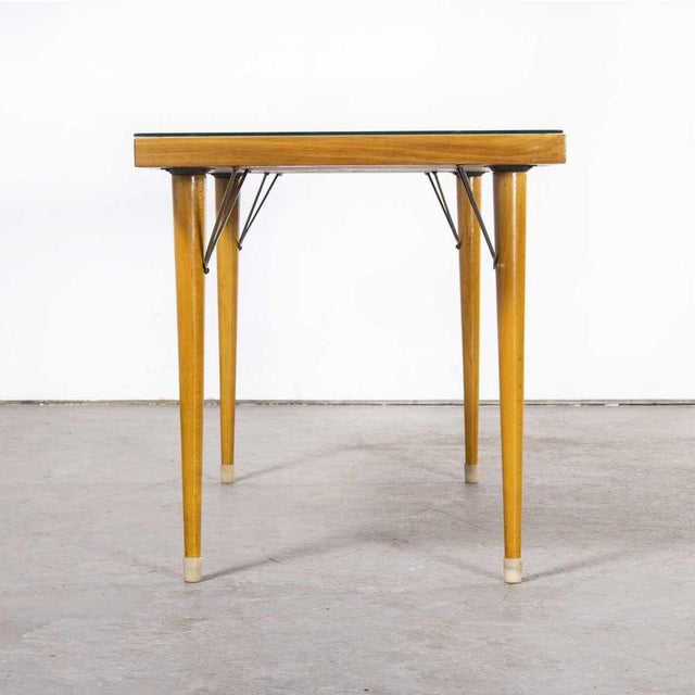 1960s Glass Top Occasional Table, 1960s For Sale - Image 5 of 11