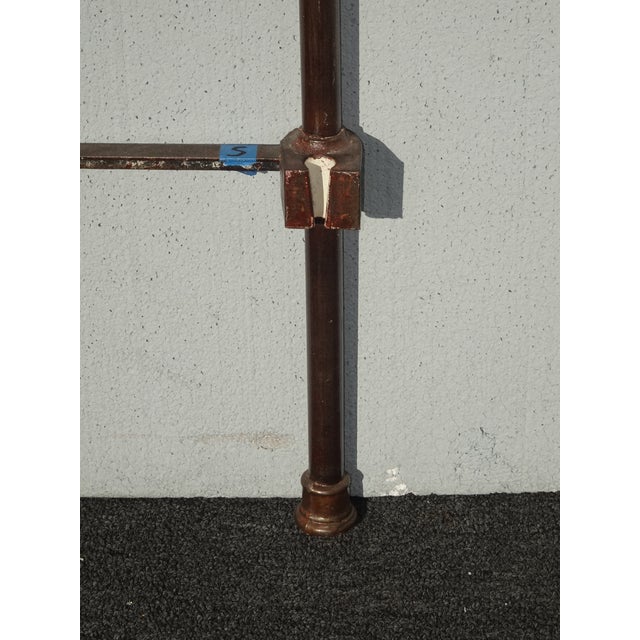 Pair of French Country Iron Twin Bed Frames Headboards & Rails ~ Match but Dont For Sale - Image 17 of 17
