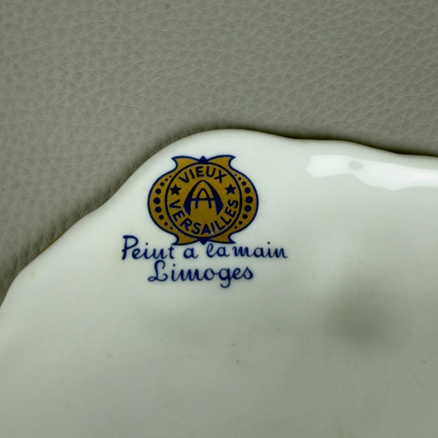 Vintage Limoges Porcelain Centerpiece, 1960 For Sale - Image 9 of 12