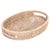 Artifacts Rattan Oval Tray 10"x8"x1.5" For Sale