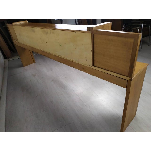 Vintage Oak Headboard For Sale - Image 17 of 18