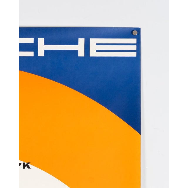 1970s 24 Hours of Le Mans Porsche Poster, 1971 For Sale - Image 5 of 9