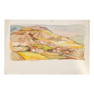 Auguste Carrier, Paysage, Paper For Sale