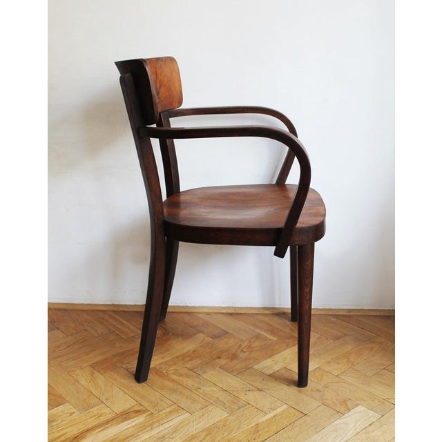 Wood Modernist Model S400 Chairs from Tatra, Czech, 1930s, Set of 2 For Sale - Image 7 of 18