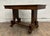 Brown Antique American Empire Style Library Table Server Desk For Sale - Image 8 of 12