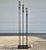 Harry Bertoia Brutalist Metal 42" Floor Candelabra, Manner of Harry Bertoia For Sale - Image 4 of 16