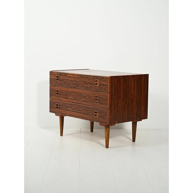 Danish Chest of Drawers with Rosewood Effect from Denka, 1950s For Sale - Image 11 of 11
