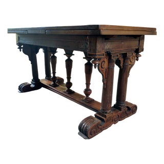 Antique Table in Wood, 1800s For Sale