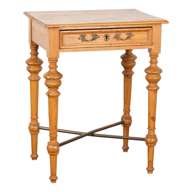 19th Century Danish Pine Side Table For Sale