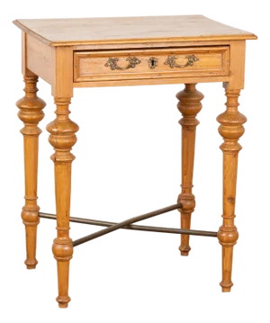 19th Century Danish Pine Side Table