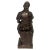 French 19th Century "The Mother" French Bronze Sculpture by P. Dubois For Sale - Image 3 of 9