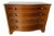 Antique Mahogany Serpentine Chest of Drawers With Satinwood Inlay For Sale