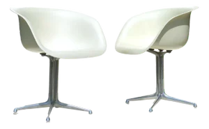 Set of Shell Chairs by Charles & Ray Eames for Herman Miller, 1960s