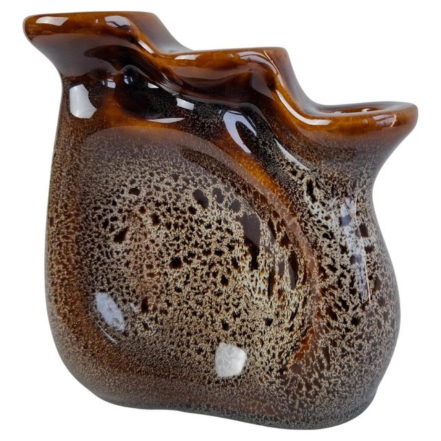 A rare mid-century modern triple candle holder designed and produced by Ditmar Urbach in Czechoslovakia in the 1960s. This...