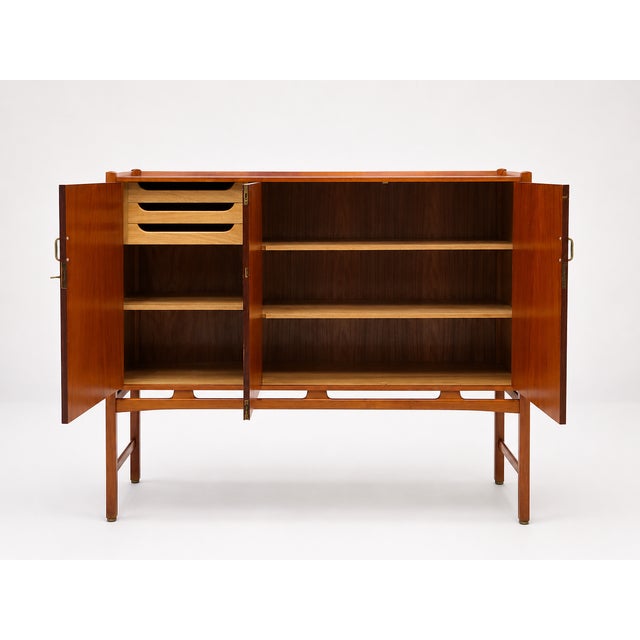 Mid-Century Swedish Napoli Cabinet by David Rosén, 1953, in Very Good conditions. Designed 1950 to 1959 This piece has an...
