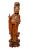 Large Vintage Hand Carved Solid Wood 4.5 Foot Standing Kwan Yin/Guanyin Statue For Sale - Image 12 of 12