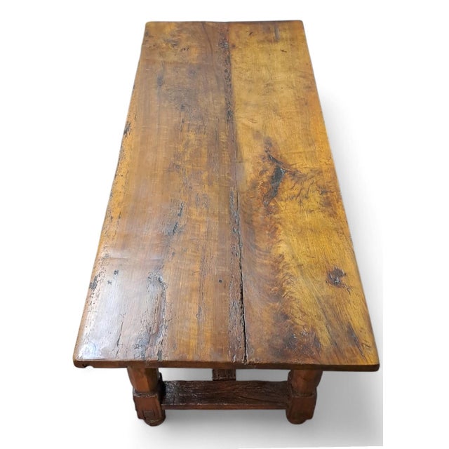 Wood Antique Italian Walnut Table, 1600s For Sale - Image 7 of 10