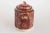 English Staffordshire Brown Spongeware Lidded Vessel For Sale - Image 3 of 7