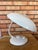 This is an original Bauhaus desk lamp, made of brass, from the 1950s by Helo Leuchten. The inside of the base contains an...