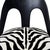 Black Mid-Century Ebonized Vintage Spoon Chair Upholstered in Schumacher Fabric For Sale - Image 8 of 10
