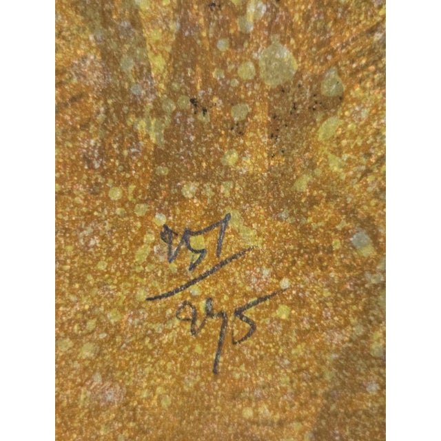 Hoi Lebadang Lithograph "Circus V" 151/275 ~ MCM Flat For Sale - Image 4 of 4