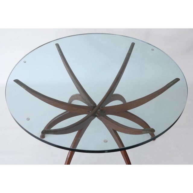 Mid Century Spider Legs Coffee Table With Glass Top For Sale - Image 13 of 16