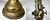 Metal Antique U.S. Army Brass Candelabras: Adjustable Pair For Sale - Image 7 of 10