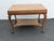 Brown Early 1900s Ball and Claw Feet Tiger Oak Writing Office Desk Library Table 6410 For Sale - Image 8 of 17