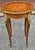French Haentges Freres Attributed Gilt-Bronze and Kingwood Tulipwood Inlaid Gueridon. Paris, Circa 1890s For Sale - Image 3 of 12