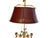 1980s Vintage Wildwood French Empire Candlestick Bouillotte Bronze Table Lamp Triple Swans 25.5" Made in 1980s For Sale - Image 5 of 10