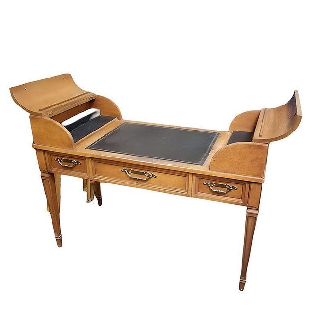1960s High Style George Washington Double End Desk by Drexel For Sale - Image 4 of 10