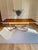 Vintage 1970s Ethan Allen Solid Maple Draw-Leaf Dining Table For Sale - Image 11 of 12