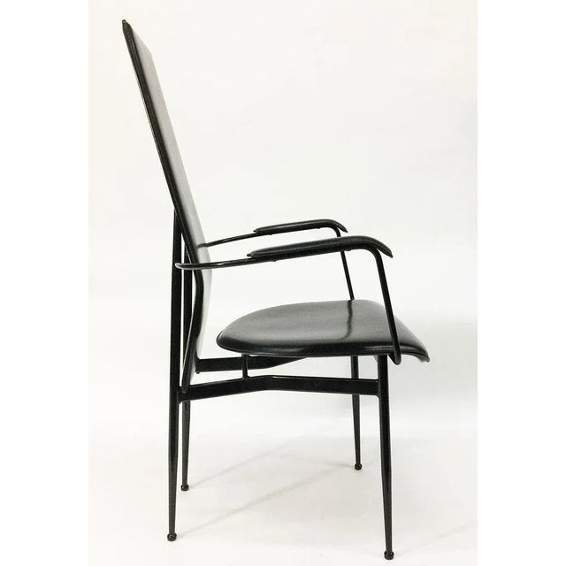 Armchair by Giancarlo Vegni and Gianfranco Gualtierotti for Fasem, Italy, 1980s For Sale - Image 6 of 9