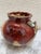 Farmhouse Vintage Rustic Drip Glaze Dragonfly Vessel For Sale - Image 3 of 8