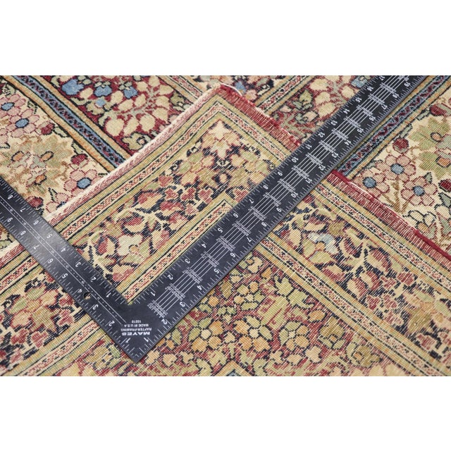 Early 20th Century Antique Persian Kermanshah Rug - 10'03 X 13'00 For Sale - Image 5 of 10