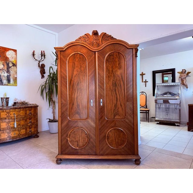 Viennese Wardrobe in Pine For Sale - Image 16 of 16