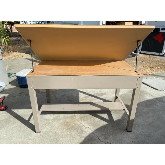 1980s Vintage Hamilton Drafting Table For Sale - Image 12 of 12