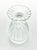 Glass 1970s Vintage Clear Ribbed Footed Juice Tumbler Glasses - Set of 8 For Sale - Image 7 of 7