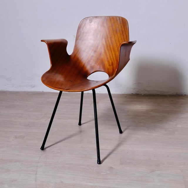 Medea Armchair by Vittorio Nobili for Fratelli Tagliabue, 1950s For Sale - Image 11 of 18