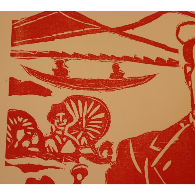 Bellora, Puccini's Tosca Bohème, 1970s, Lithograph, Framed For Sale - Image 6 of 17